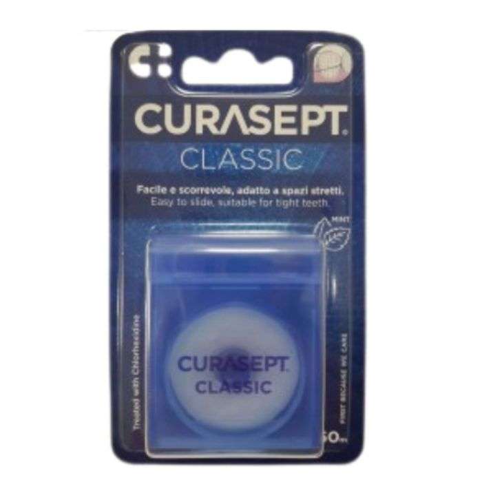 Classique File Dentaire Menthe 50M - CURASEPT