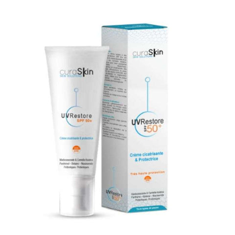 Uvrestore Spf50+ Creme Cicatrisante et Protectrice 50ML - CURASKIN
