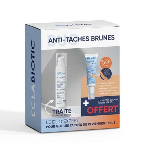 Offre Eclabiotic Intense 50 ML + Solaire Teintee SPF 50 50 ML Offert - D BIOTIC