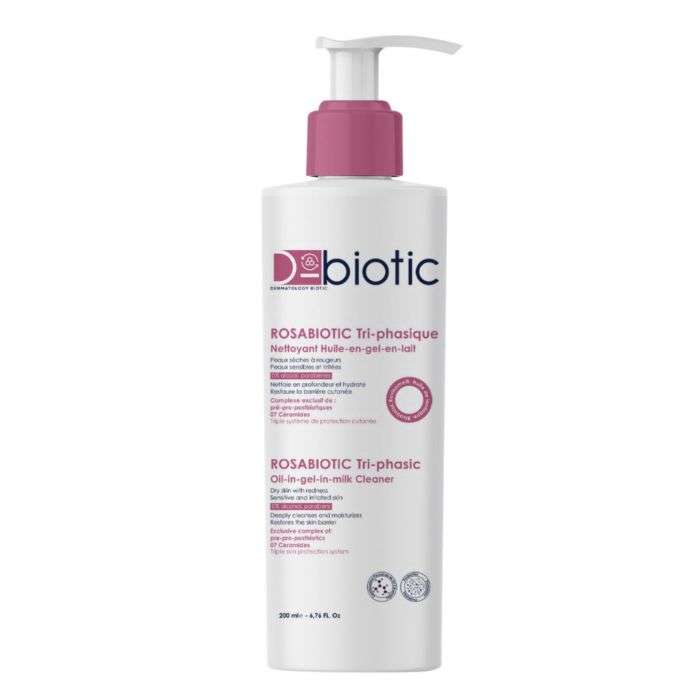Rosabiotic Tri Phasique Nettoyant 200 ML - D BIOTIC