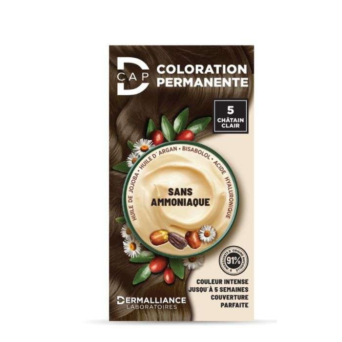 D Cap Coloration Permanente N 5 Chatain Clair - D-CAP