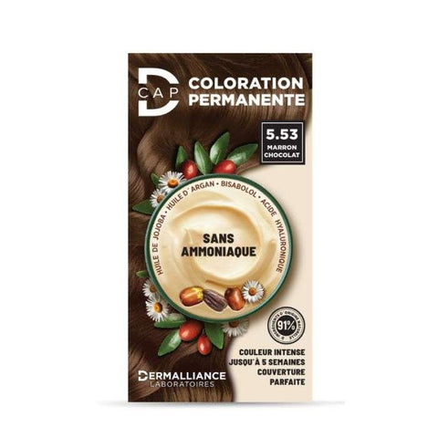 D Cap Coloration Permanente N 5.53 Marron Chocolat - D-CAP