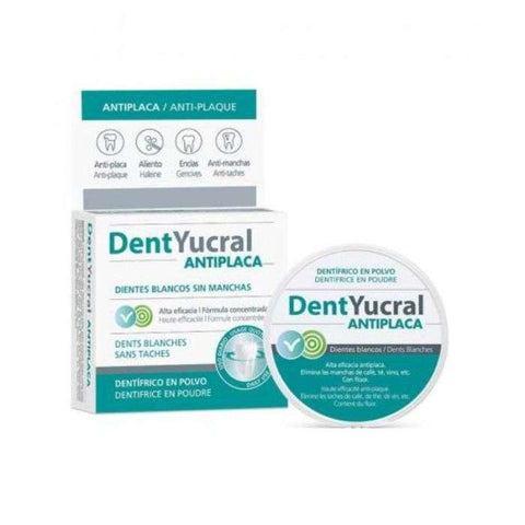 Dentyucral Dentifrice en Poudre Anti Plaque 50 Gr - DENT YUCRAL