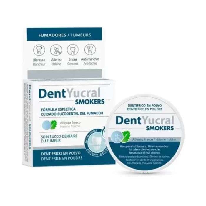 Dentyucral Dentifrice en Poudre Fumeurs 50 Gr - DENT YUCRAL