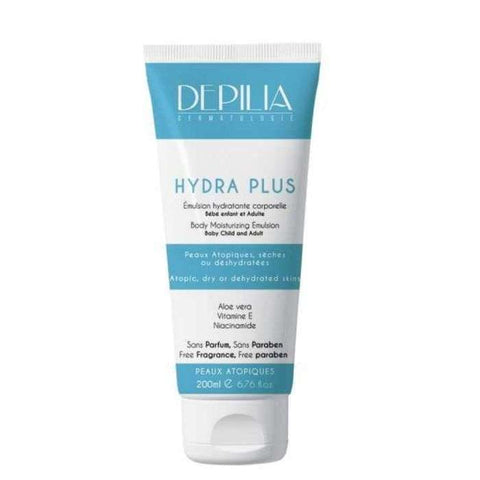 Hydra Plus Emulsion Hydratante Corporelle 200 ML - DEPILIA