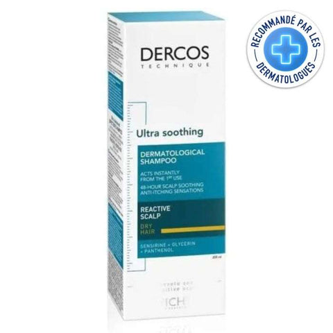 Vichy Dercos Ultra Apaisant Shampoing Cheveux Sec 200ML - DERCOS