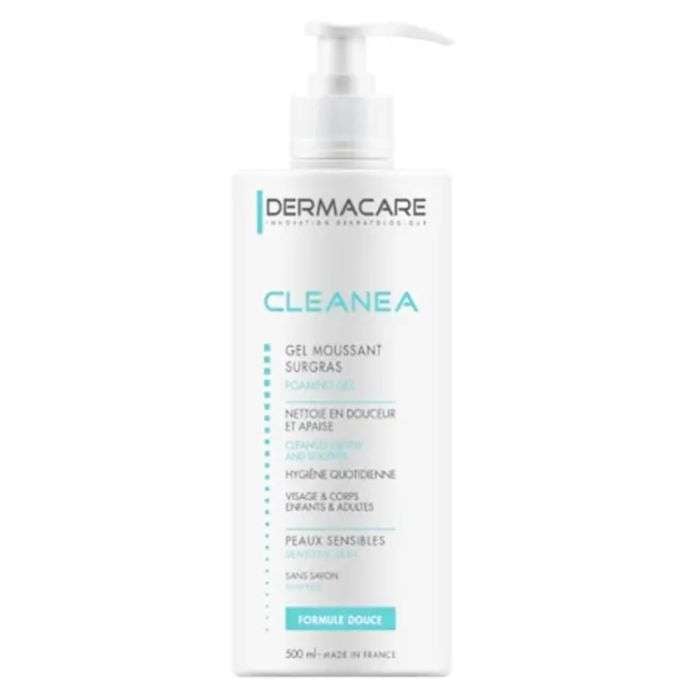 Cleanea Gel Moussant Surgras 500ml - DERMACARE