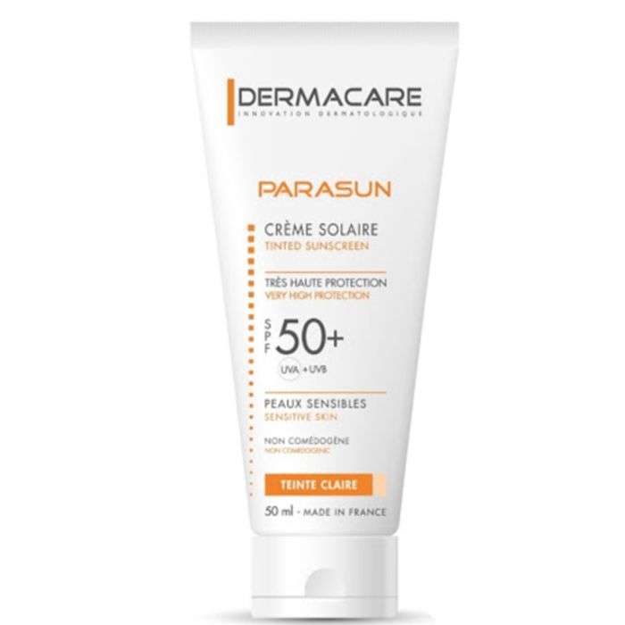 Parasun Creme Solaire SPF 50+ Teinte Claire 50 ML - DERMACARE