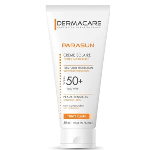 Parasun Creme Solaire SPF 50+ Teinte Claire 50 ML - DERMACARE