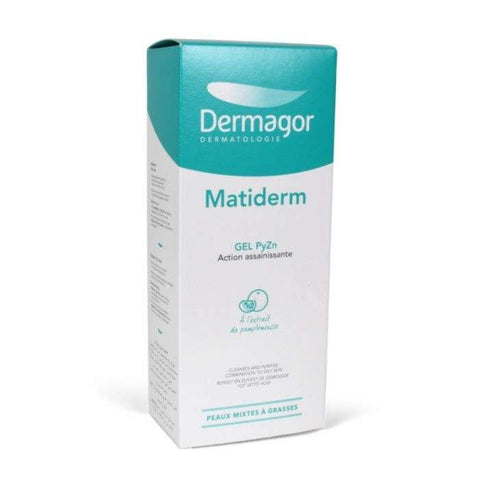 Matiderm Gel Pyzn Action Assainissante 200 ML - DERMAGOR