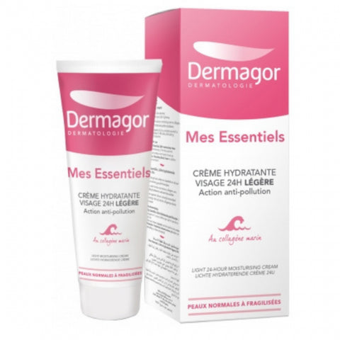 Mes Essentiels Creme Hydratante Visage 24 Legere 40 ML - DERMAGOR