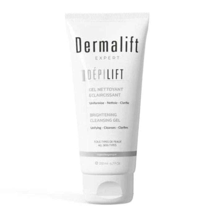 Depilift Gel Nettoyant Eclaircissant Tous Types de Peaux 200ML - DERMALIFT