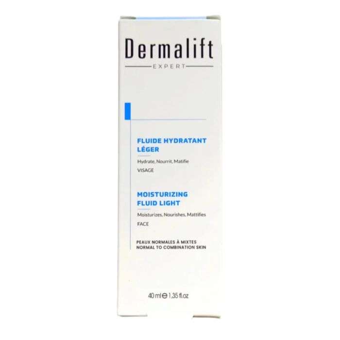 Fluide Hydratant Leger Peaux Mixtes 40 ML - DERMALIFT