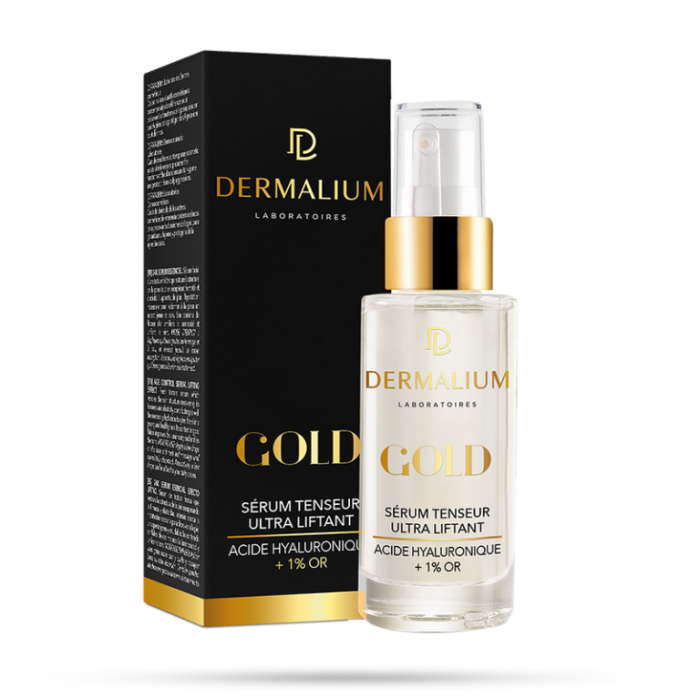 Gold Serum Tenseur Ultra Liftant 30 ML - DERMALIUM