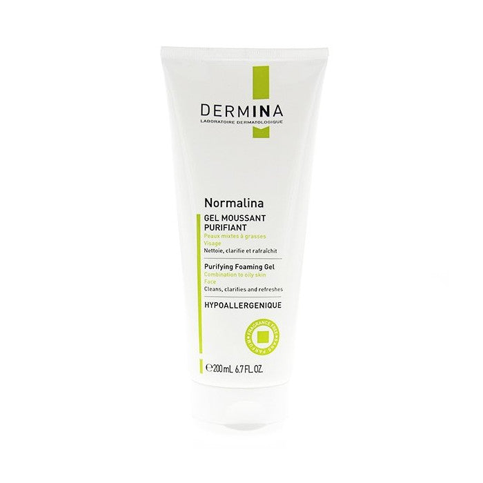 Normalina Gel Moussant Purifiant 200 ML - DERMINA