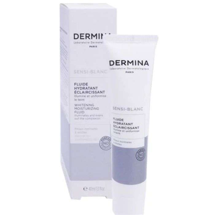 Sensi Blanc Fluide Hydratant Eclaircissant 40 ML - DERMINA