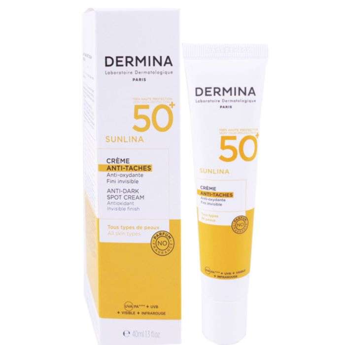 Sunlina Creme Anti Taches SPF 50+ - DERMINA