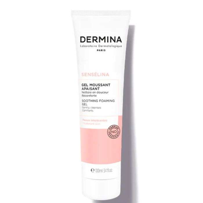 Senselina Gel Moussant Apaisant 100 ML - DERMINA