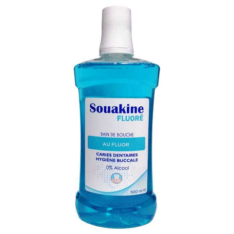 Dermo Soin Souakine Fluore Bain de Bouche 500 ML - DERMO-SOIN