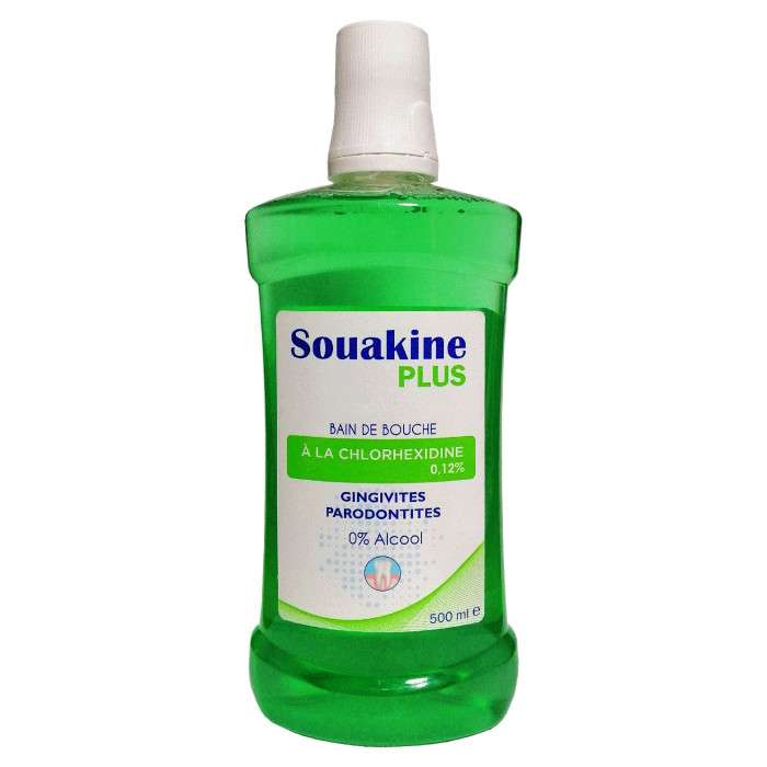 Dermo Soin Souakine Plus Bain de Bouche 500 ML - DERMO-SOIN