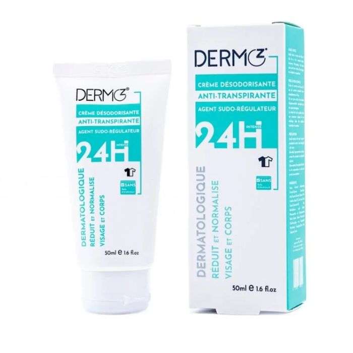 Creme Desodorisante Anti Transpirante 24 H 50 ML - DERMO Z