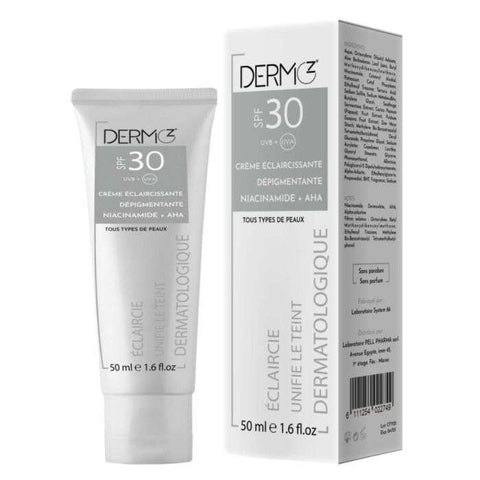 Creme Eclaircissante SPF 30 Tous Types de Peaux 50 ML - DERMO Z