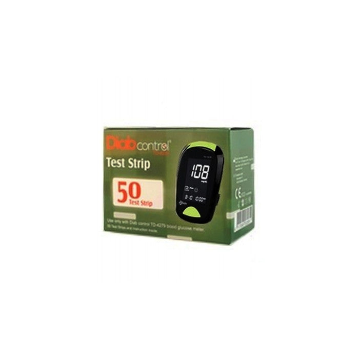 50 Bandelettes Td 4279 sans Code - DIABCONTROL