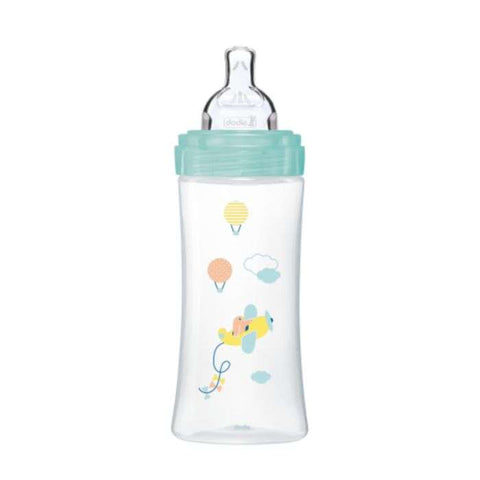 Biberon Anti Colique Tetine Plate 330ML 6MOIS+ - DODIE
