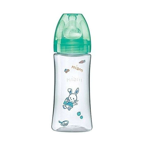 Biberon Anti Colique Tetine Ronde 3 Vitesse 330 ML +6 Mois Miam Miam - DODIE
