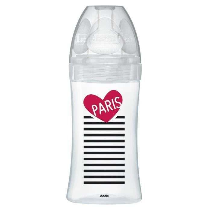 Biberon Sensation+ Verre 270ML Paris - DODIE