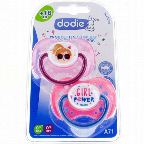 2 Sucettes Anatomique A71 +18 Mois - DODIE