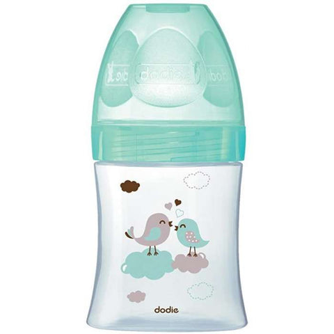 Biberon Anti Colique Tetine Ronde 3 Vitesses 150 ML Verre 0-6 Mois - DODIE