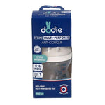 Biberon Tetine Multi Perforee Anti Colique 150 ML 0-6MOIS+ Debit 1 Rose - DODIE
