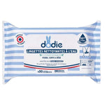 Lingettes Nettoyantes A L'eau 50 Pieces - DODIE