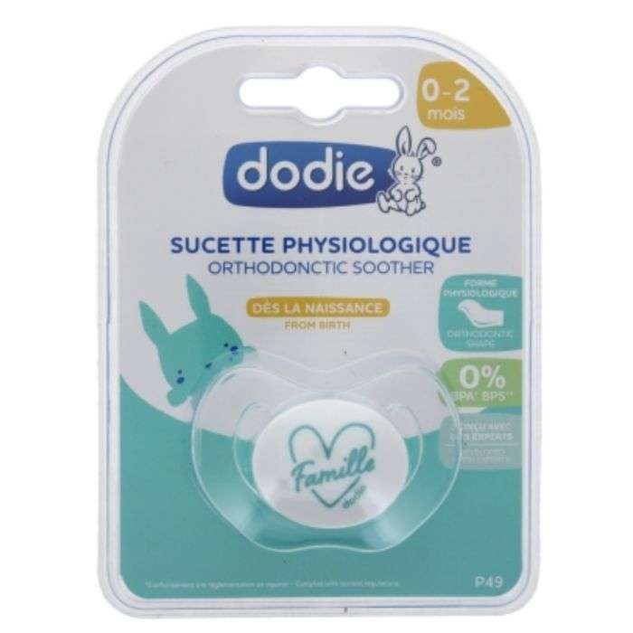 Suc P49 0-2M Sucette Physiologique - DODIE