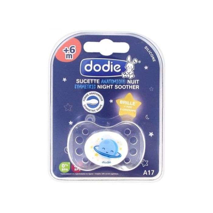 Sucette Anatomiques Nuit +6m A17 - DODIE