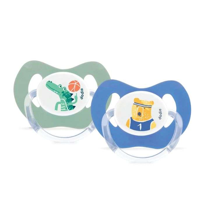 Sucettes Duo Physiologiques Forme Biseautee P50 +18m - DODIE