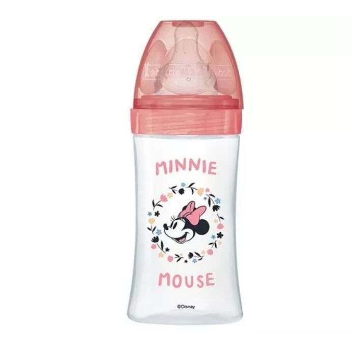 Tetine Ronde Anti Colique 0 A 6 Mois 270 ML Minnie Mouse - DODIE
