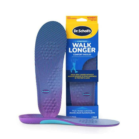 Confort Marchez Plus Long Temps Semelles Confort Insoles Femmes Taille 6-11 - DR SCHOLLS