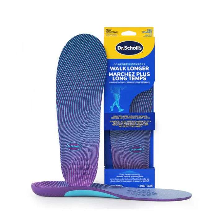 Confort Marchez Plus Long Temps Semelles Confortables Homme Taille 8-14 - DR SCHOLLS