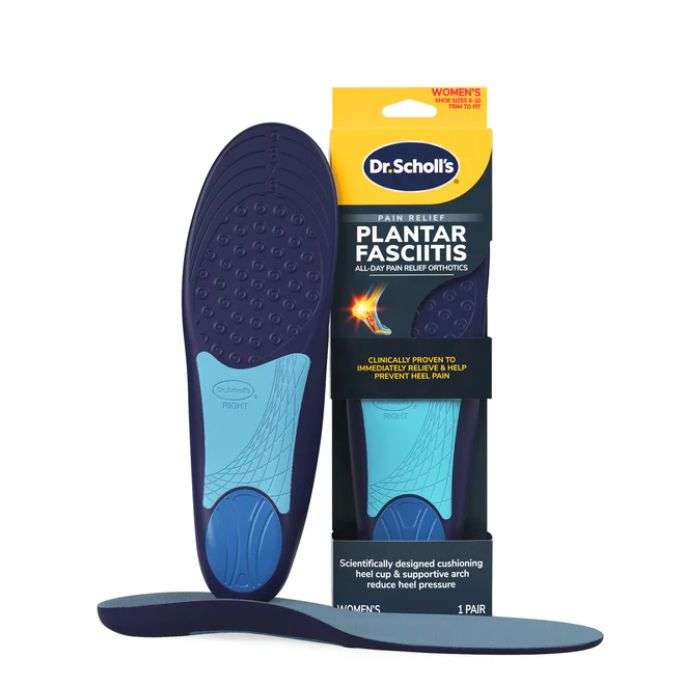 Soulagement Douleur Semelle pour Fasciite Plantaire Femme Taille 6-10 - DR SCHOLLS