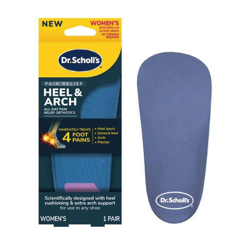 Soulagement Douleur Semelle Talon et Arche Femme Taille 6-10 - DR SCHOLLS