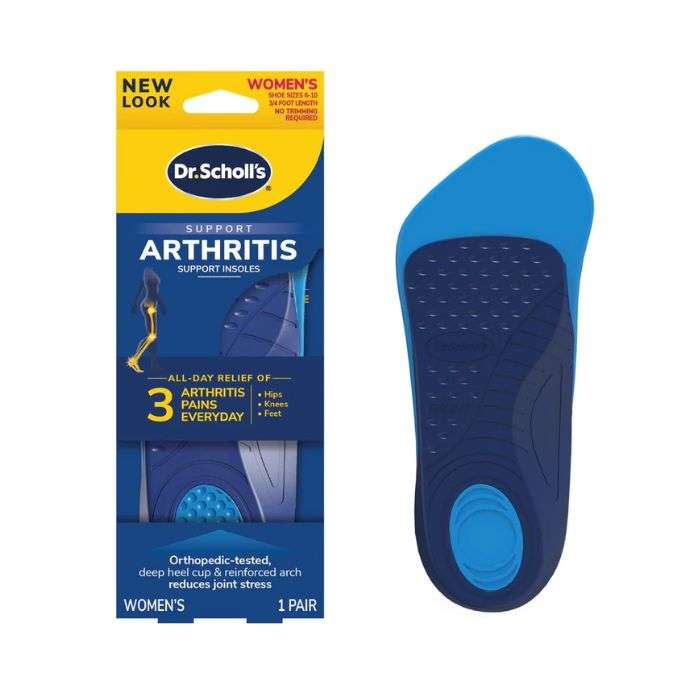 Support Semelle de Soutien pour Arthrite Femme Taille 6-10 - DR SCHOLLS