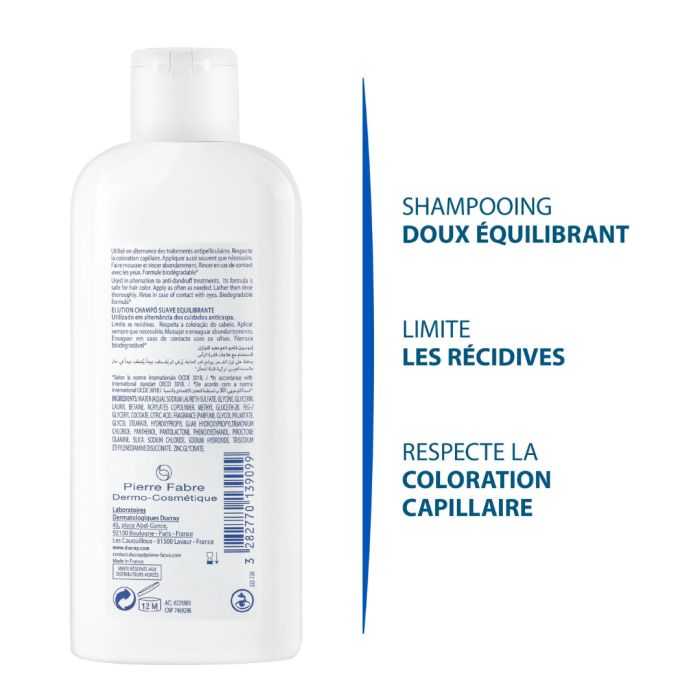 Elution Shampooing Reequilibrant 200 ML - DUCRAY