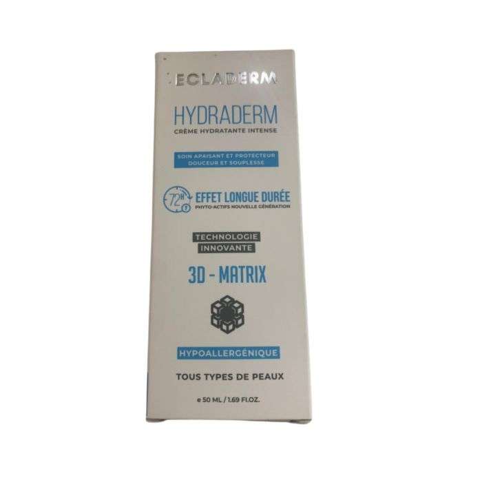 Hydraderm Creme Hydratante Intense 72H 50 ML - ECLADERM