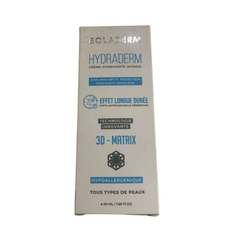 Hydraderm Creme Hydratante Intense 72H 50 ML - ECLADERM
