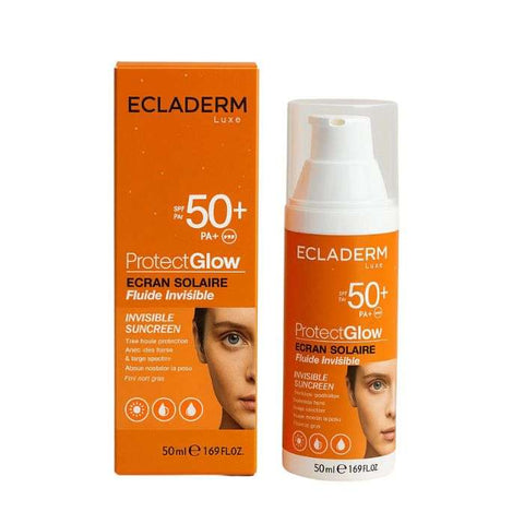 Luxe Protect Glow Ecran Solaire SPF50 + Fluide Invisible 50ML - ECLADERM