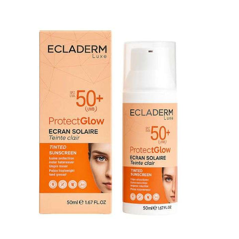 Luxe Protect Glow Ecran Solaire SPF50 + Teinte Clair 50ML - ECLADERM
