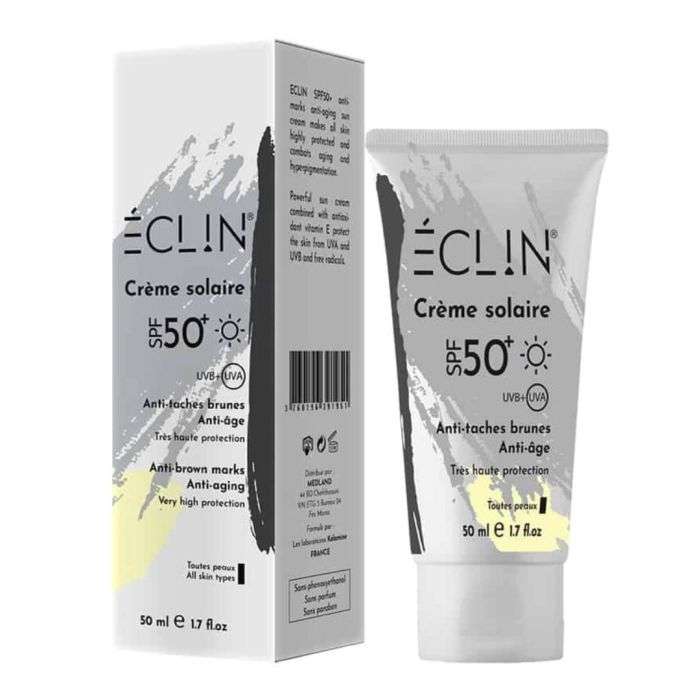 Creme Solaire SPF 50+ Anti Taches 50 ML - ECLIN