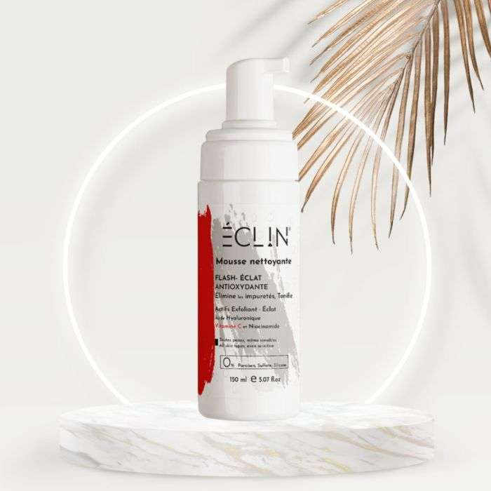 Mousse Nettoyante Flash Eclat Vitamine C 150 ML - ECLIN